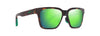 [Mauigreen® Lenses, Matte Dark Havana Frame]