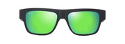 Mauigreen® Lenses, Matte Black With Interior White Gradient Effect Frame