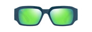 Mauigreen® Lenses, Shiny Petrol Blue Frame