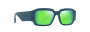 Mauigreen® Lenses, Shiny Petrol Blue Frame