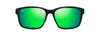 [Mauigreen® Lenses, Matte Black Frame]