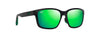 [Mauigreen® Lenses, Matte Black Frame]