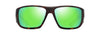 [Mauigreen® Lenses, Matte Dark Havana Frame]