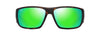 [Mauigreen® Lenses, Matte Dark Havana Frame]