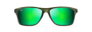 Mauigreen® Lenses, Olive Stripe Fade Frame