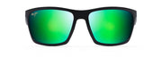 Mauigreen® Lenses, Matte Black Frame