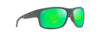 [Mauigreen® Lenses, Soft Matte Khaki With Brown And Black Frame]