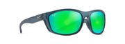 Mauigreen® Lenses, Matte Teal With Aquamarine Rubber Frame