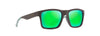 [Mauigreen® Lenses, Brown With Mint Frame]