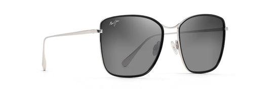 [Neutral Grey Lenses, Gloss Black With Silver Frame]