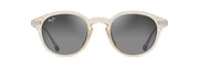 Neutral Grey Lenses, Shiny Trans Yellow With Silver Frame