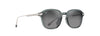 [Neutral Grey Lenses, Shiny Trans Grey With Silver Frame]