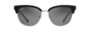 Neutral Grey Lenses, Black With Silver Frame