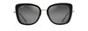 [Neutral Grey Lenses, Black With Gold Frame]