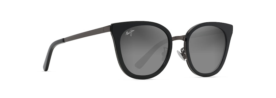 [Neutral Grey Lenses, Black Gloss With Dark Gunmetal Frame]