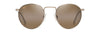 [Hcl® Bronze Lenses,  Shiny Light Gold With Orange & Yellow Frame]