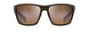 [Hcl® Bronze Lenses, Matte Brown Wood Grain Frame]