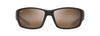 [Hcl® Bronze Lenses, Matte Dark Transparent Brown With Tan And Cream Frame]