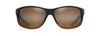 [Hcl® Bronze Lenses, Dark Brown Stripe Frame]