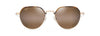 [Hcl® Bronze Lenses, Gold Frame]