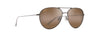 [Hcl® Bronze Lenses, Satin Sepia Frame]