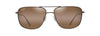 [Hcl® Bronze Lenses, Satin Sepia Frame]