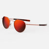 [22k Blush Gold & Autumn Sunset Polarized Mirror Nylon Lens]