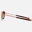 22k Blush Gold & Autumn Sunset Polarized Mirror Nylon Lens