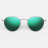 [Matte Chrome & Acadian Polarized Mirror Nylon Lens]