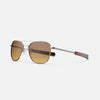 [22k Chocolate Gold & Polarized Nylon Cape Sand Gradient Lens]