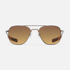 [22k Chocolate Gold & Polarized Nylon Cape Sand Gradient Lens]