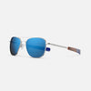 [Gunmetal & Atlantic Blue Polarized Nylon Lens]