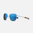 Gunmetal & Atlantic Blue Polarized Nylon Lens