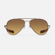 22k Chocolate Gold & Polarized Nylon Cape Sand Gradient Lens