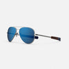 [Gunmetal & Atlantic Blue Polarized Nylon Lens]