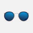 Gunmetal & Nautical Blue Inlay & Atlantic Blue Lens