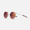 [23k White Gold & Semi-Polarized Nylon Gradient Sunset Rose Lens]