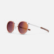 23k White Gold & Semi-Polarized Nylon Gradient Sunset Rose Lens