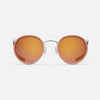 [23k White Gold & Semi-Polarized Nylon Gradient Sunset Rose Lens]