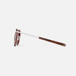 23k White Gold & Semi-Polarized Nylon Gradient Sunset Rose Lens