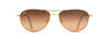 [Hcl® Bronze Lenses, Gold Frame]