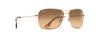 [Hcl® Bronze Lenses, Gold Frame]