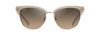 [Hcl® Bronze Lenses, Milky Almond With Gold Frame]