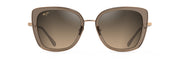 Hcl® Bronze Lenses, Transparent Taupe With Gold Frame