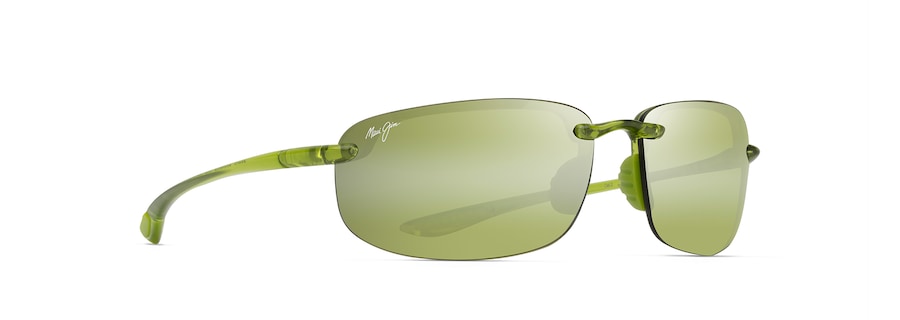 [Maui Ht™ Lenses, Shiny Transparent Light Green Frame]