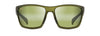 [Maui Ht™ Lenses, Matte Translucent Khaki Green Frame]