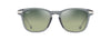 [Maui Ht™ Lenses, Shiny Trans Grey With Silver Frame]