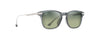 [Maui Ht™ Lenses, Shiny Trans Grey With Silver Frame]