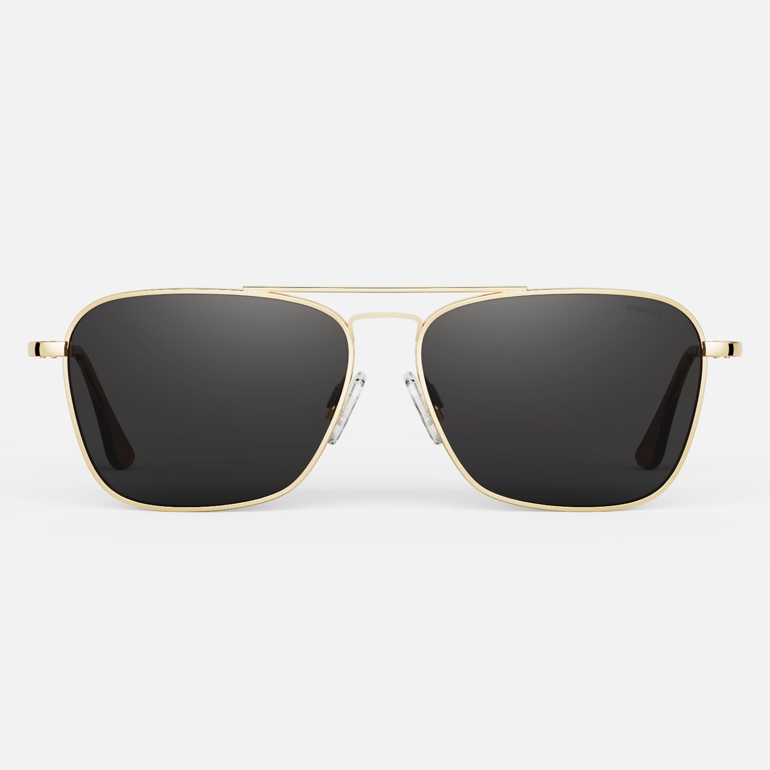 [23k Gold & American Gray Non-Polarized Glass Lens]