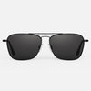 [Matte Black & American Gray Non-Polarized Glass Lens]